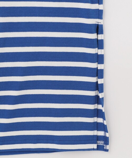 SHARE PARK(シェアパーク)の「【LADIES】UVカット ボーダーロゴ半袖カットワンピース(ワンピース・メンズ・ブルー系1/ホワイト系1・MEDIUM/SMALL/X-SMALL)」の17枚目の写真