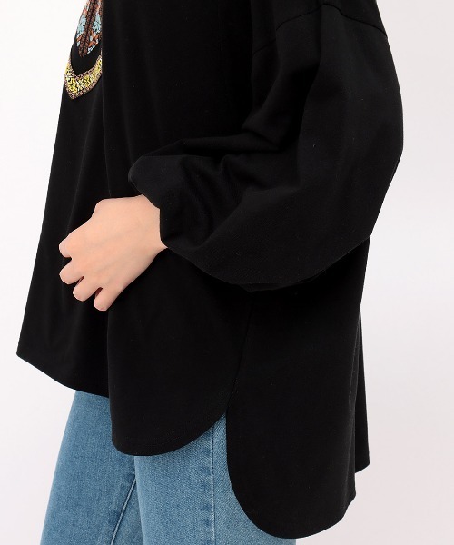 チチカカ（チチカカ）の「リサイクルコットン×チロリープルオーバー（シャツ/ブラウス・レディース・ホワイト/ブラック・FREE）」の9枚目の写真