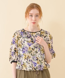 malla | malla イペカビスコースフラワーブラウス(シャツ/ブラウス)