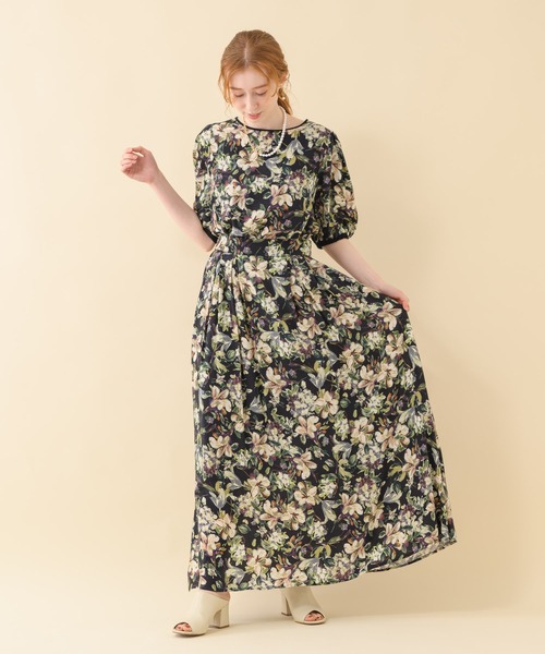 malla（マーラ）の「malla イペカビスコースフラワーブラウス（シャツ/ブラウス・レディース・ホワイト/ブラック・FREE）」の17枚目の写真