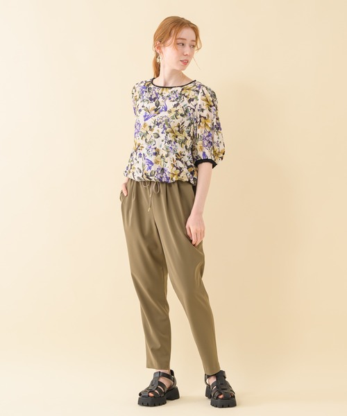 malla（マーラ）の「malla イペカビスコースフラワーブラウス（シャツ/ブラウス・レディース・ホワイト/ブラック・FREE）」の15枚目の写真