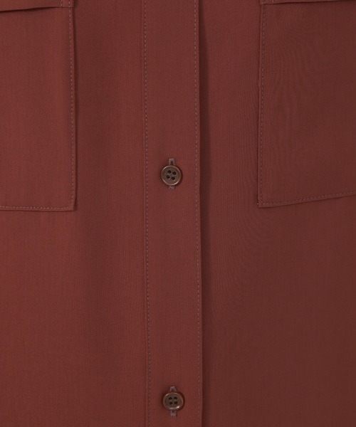 Rouge vif（ルージュヴィフ）の「【セットアップ対応】ノースリブラウス（シャツ/ブラウス・レディース・ブラック/ブラウン・フリー）」の8枚目の写真