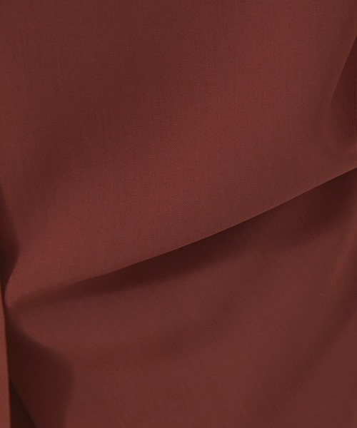 Rouge vif（ルージュヴィフ）の「【セットアップ対応】ノースリブラウス（シャツ/ブラウス・レディース・ブラック/ブラウン・フリー）」の5枚目の写真