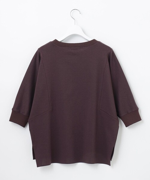 J.PRESS(ジェイプレス)の「ストレッチポンチ ドルマンスリーブ カットソー(Tシャツ/カットソー・レディース・グレー系/ダークグリーン系/パープル系/ライトグレー系・T13)」の15枚目の写真