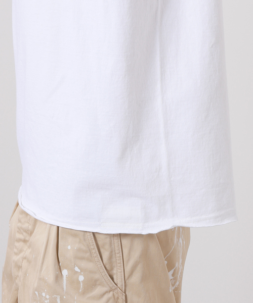 JOURNAL STANDARD J.S HOMESTEAD(ジャーナルスタンダードホームステッド)の「【J.S Homestead】ブラー カラー US ヘンリーネック(Tシャツ/カットソー・メンズ・ホワイト・MEDIUM/LARGE)」の9枚目の写真