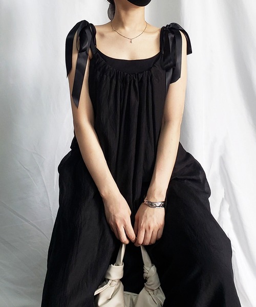 me+em select（ミームセレクト）の「ショルダーリボンシアーロング