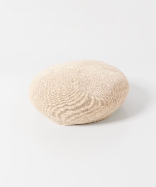 SENSE OF PLACE by URBAN RESEARCH（センスオブプレイスバイアーバンリサーチ）の「リネン混ベレー（ハンチング/ベレー帽・レディース・アイボリー/ブラック/ネイビー・ONE）」の8枚目の写真