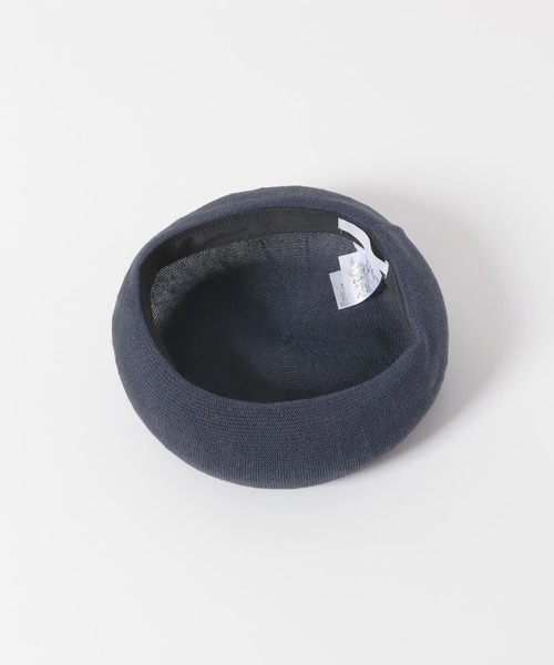 SENSE OF PLACE by URBAN RESEARCH（センスオブプレイスバイアーバンリサーチ）の「リネン混ベレー（ハンチング/ベレー帽・レディース・アイボリー/ブラック/ネイビー・ONE）」の9枚目の写真