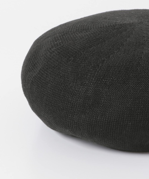 SENSE OF PLACE by URBAN RESEARCH（センスオブプレイスバイアーバンリサーチ）の「リネン混ベレー（ハンチング/ベレー帽・レディース・アイボリー/ブラック/ネイビー・ONE）」の6枚目の写真