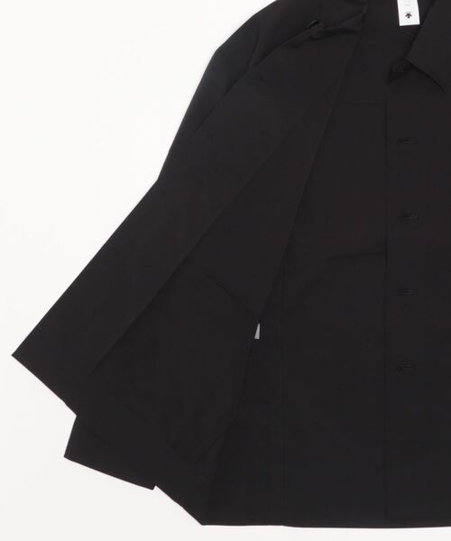 DESCENTE PAUSE（デサントポーズ）の「【デサントポーズ】シャツジャケット / SHIRT JACKET　コットンライク　撥水　ストレッチ（シャツ/ブラウス・メンズ・ブラック/グレー/カーキ・SMALL/LARGE/MEDIUM/X-LARGE）」の8枚目の写真