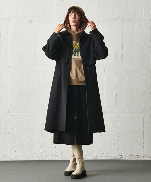 JOSEPH STUDIO（ジョゼフストゥディオ）の「フーディ THE DAFFODILS（パーカー・レディース・ブラック系/ベージュ系・SMALL/MEDIUM/LARGE）」の10枚目の写真