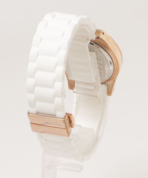 Folli Follie(フォリフォリ)の「Folli Follie/フォリフォリ DONNATA COLLECTION 腕時計FF-WF8B021ZSG-WH レディース(アナログ腕時計・レディース・シルバー・FREE)」の2枚目の写真