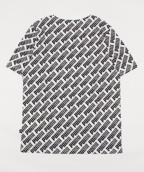 PUMA（プーマ）の「《PUMA》AOP Tシャツ（Tシャツ/カットソー・メンズ・ブラック/ホワイト・S/M/L/XL）」の3枚目の写真