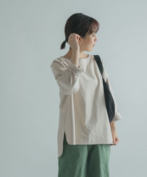 FORK&SPOON（フォークアンドスプーン）の「FORK&SPOON　ジャガードプルオーバー（Tシャツ/カットソー・レディース・アイボリー/グレー系その他/ブラック・1）」の10枚目の写真