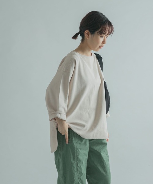 FORK&SPOON（フォークアンドスプーン）の「FORK&SPOON　ジャガードプルオーバー（Tシャツ/カットソー・レディース・アイボリー/グレー系その他/ブラック・1）」の11枚目の写真