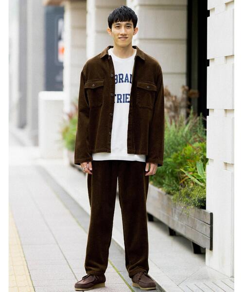 coen（コーエン）の「コーデュロイシェフパンツ＜CHEF PANTS＞(セットアップ対応)（その他パンツ・メンズ・ダークグレー/ベージュ/ブラウン/ターコイズブルー/ダークブラウン/ブラック・X-LARGE/LARGE/MEDIUM/SMALL）」の19枚目の写真