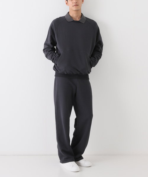 no.(ナンバー)の「【no. / ナンバー】WISM 別注 DOUBLE COLLAR NECK SWEAT(スウェット・メンズ・ネイビー・SMALL/MEDIUM)」の11枚目の写真