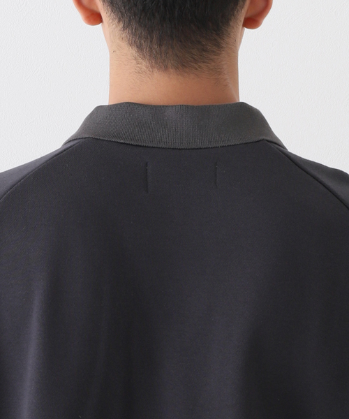 no.(ナンバー)の「【no. / ナンバー】WISM 別注 DOUBLE COLLAR NECK SWEAT(スウェット・メンズ・ネイビー・SMALL/MEDIUM)」の6枚目の写真