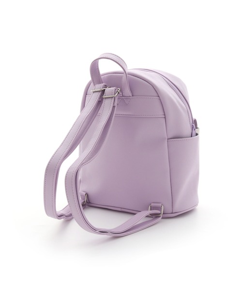 JENNI（ジェニィ）の「ベアターンロックミニリュック（バックパック/リュック・キッズ・ブラック/オフホワイト/ラベンダー・F）」の11枚目の写真