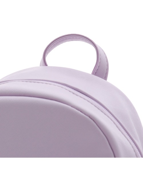 JENNI（ジェニィ）の「ベアターンロックミニリュック（バックパック/リュック・キッズ・ブラック/オフホワイト/ラベンダー・F）」の5枚目の写真