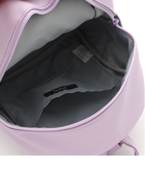 JENNI（ジェニィ）の「ベアターンロックミニリュック（バックパック/リュック・キッズ・ブラック/オフホワイト/ラベンダー・F）」の9枚目の写真