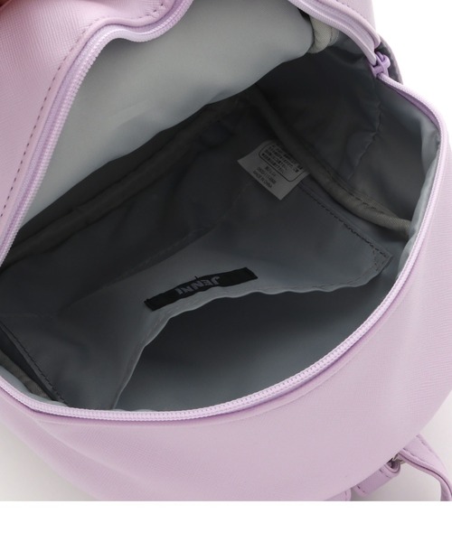 JENNI（ジェニィ）の「ベアターンロックミニリュック（バックパック/リュック・キッズ・ブラック/オフホワイト/ラベンダー・F）」の7枚目の写真