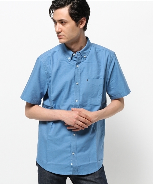 Hurley (ハーレー)の「ACE 2.0 WOVEN S/S(シャツ/ブラウス・メンズ・ブラック/ブルー/グリーン/エメラルド/ブルー系その他・MEDIUM/SMALL/X-SMALL)」の1枚目の写真