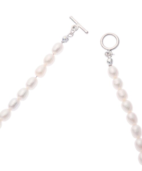 UNTITLED（アンタイトル）の「◆淡水パールネックレス（ネックレス・レディース・ホワイト系・99）」の4枚目の写真