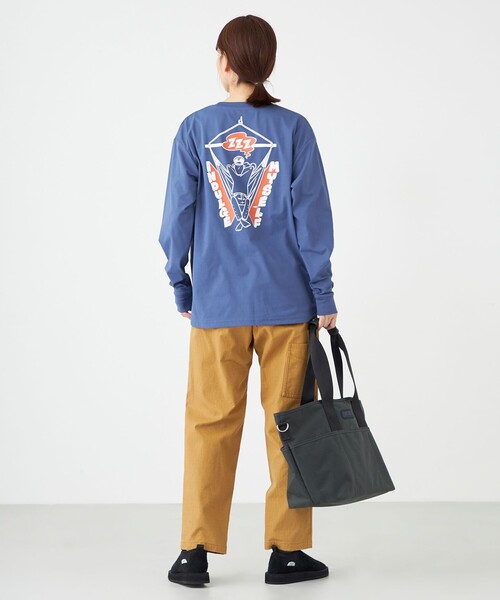 SHARE PARK(シェアパーク)の「【UNISEX】UVカット アートコラボロングTシャツ〈Hammock〉(S・Mサイズ)(Tシャツ/カットソー・レディース・ホワイト系/グレー系/ネイビー系/ブラック系・MEDIUM/SMALL)」の17枚目の写真