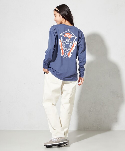 SHARE PARK(シェアパーク)の「【UNISEX】UVカット アートコラボロングTシャツ〈Hammock〉(S・Mサイズ)(Tシャツ/カットソー・レディース・ホワイト系/グレー系/ネイビー系/ブラック系・MEDIUM/SMALL)」の22枚目の写真