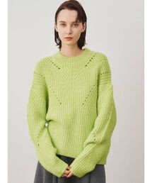 ELENDEEK | ケーブルフラッフィーニット(ニット/セーター)