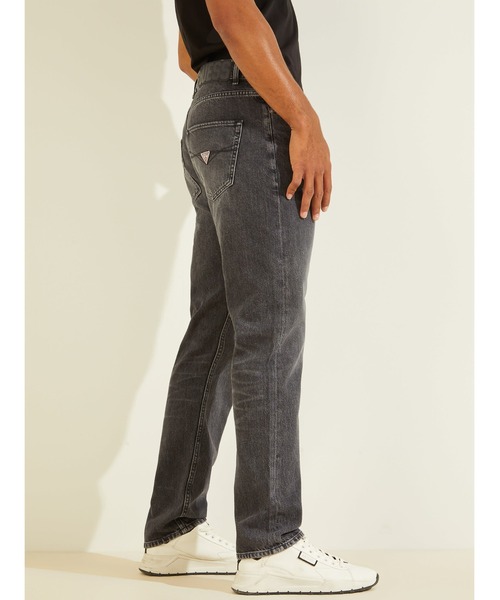 Guess（ゲス）の「Faded Black Denim Pants（デニムパンツ・メンズ・ブラック・32inch/31inch/30inch/29inch）」の3枚目の写真