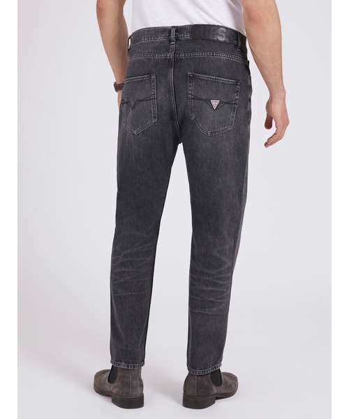 Guess（ゲス）の「Faded Black Denim Pants（デニムパンツ・メンズ・ブラック・32inch/31inch/30inch/29inch）」の7枚目の写真