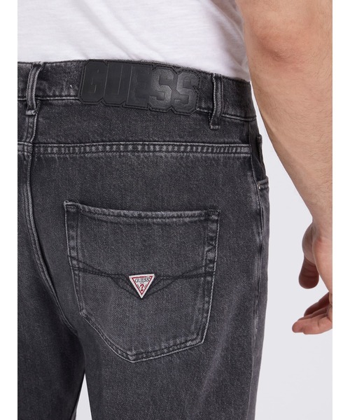 Guess（ゲス）の「Faded Black Denim Pants（デニムパンツ・メンズ・ブラック・32inch/31inch/30inch/29inch）」の8枚目の写真