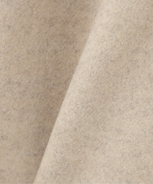 N.（N. Natural Beauty Basic）（エヌエヌナチュラルビューティーベーシック）の「【S Size Line】◆テックメルトンスタンドカラーロングコート（ステンカラーコート・レディース・ブラック/オートミール/オレンジ・SMALL/MEDIUM）」の19枚目の写真