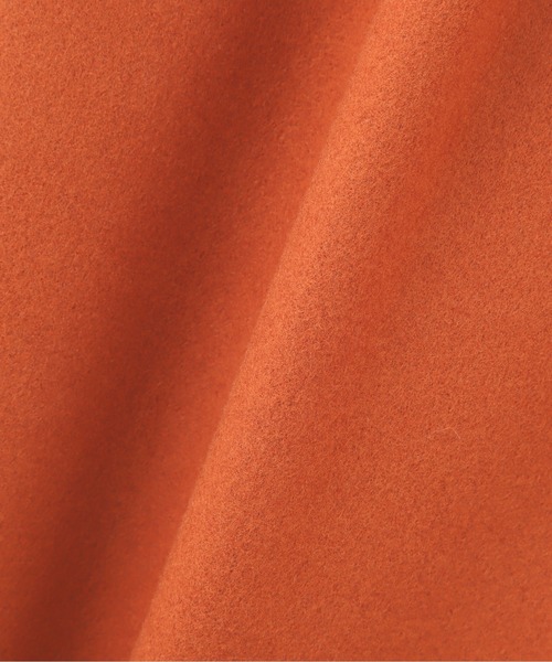 N.（N. Natural Beauty Basic）（エヌエヌナチュラルビューティーベーシック）の「【S Size Line】◆テックメルトンスタンドカラーロングコート（ステンカラーコート・レディース・ブラック/オートミール/オレンジ・SMALL/MEDIUM）」の22枚目の写真