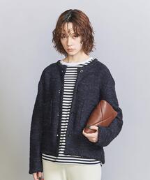 BEAUTY&YOUTH UNITED ARROWS | コットンブレンド ノーカラー カーディガン(カーディガン/ボレロ)