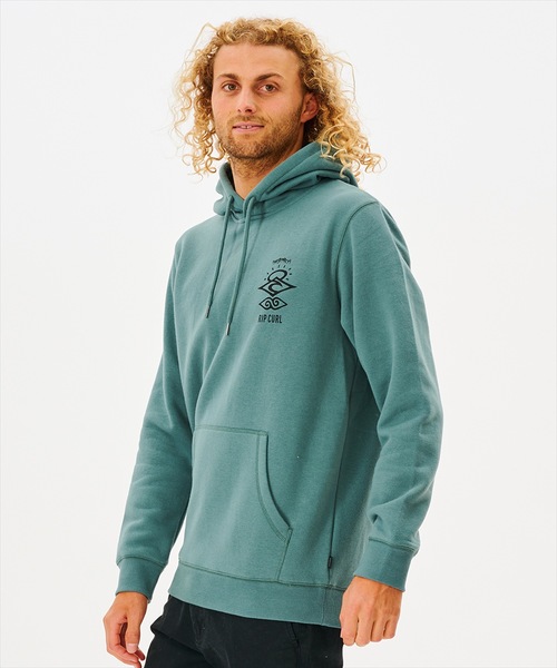 rip curl(リップカール)の「【RIPCURL(リップカール)】SEARCH ICON HOOD フーディー プルオーバーパーカー バックプリント(パーカー・メンズ・ブラック/ブルー/ブルー系その他・SMALL/X-LARGE/MEDIUM/LARGE/X-SMALL)」の19枚目の写真