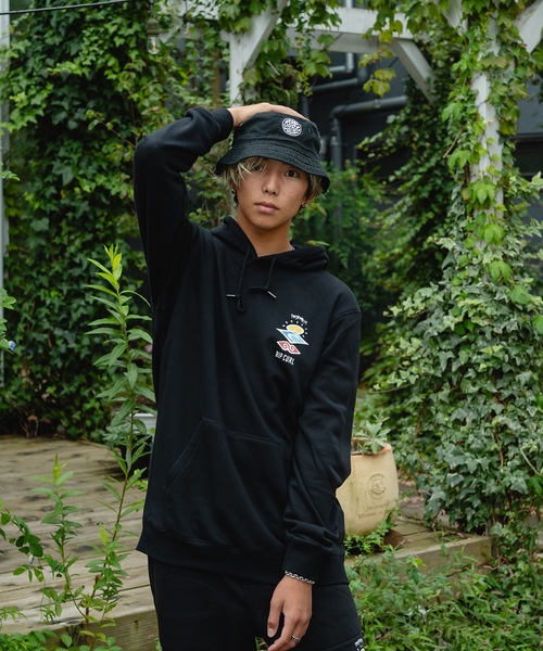 rip curl(リップカール)の「【RIPCURL(リップカール)】SEARCH ICON HOOD フーディー プルオーバーパーカー バックプリント(パーカー・メンズ・ブラック/ブルー/ブルー系その他・SMALL/X-LARGE/MEDIUM/LARGE/X-SMALL)」の4枚目の写真