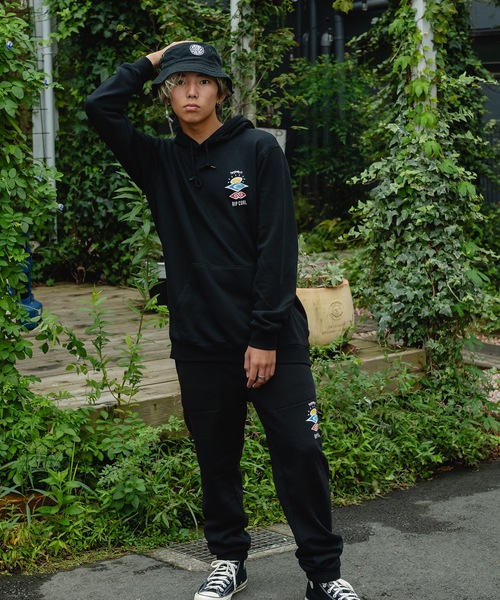 rip curl(リップカール)の「【RIPCURL(リップカール)】SEARCH ICON HOOD フーディー プルオーバーパーカー バックプリント(パーカー・メンズ・ブラック/ブルー/ブルー系その他・SMALL/X-LARGE/MEDIUM/LARGE/X-SMALL)」の5枚目の写真