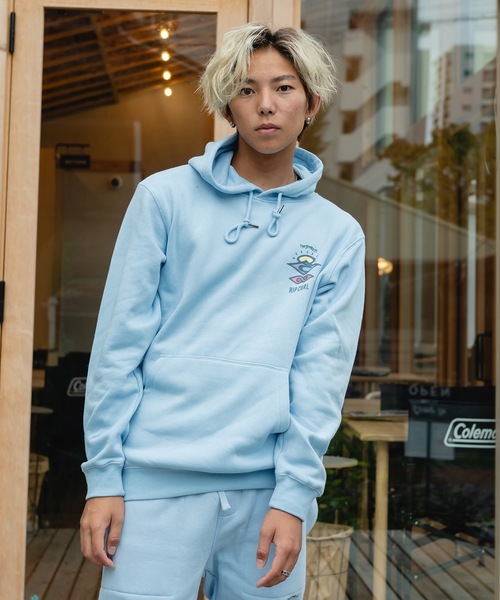 rip curl(リップカール)の「【RIPCURL(リップカール)】SEARCH ICON HOOD フーディー プルオーバーパーカー バックプリント(パーカー・メンズ・ブラック/ブルー/ブルー系その他・SMALL/X-LARGE/MEDIUM/LARGE/X-SMALL)」の8枚目の写真