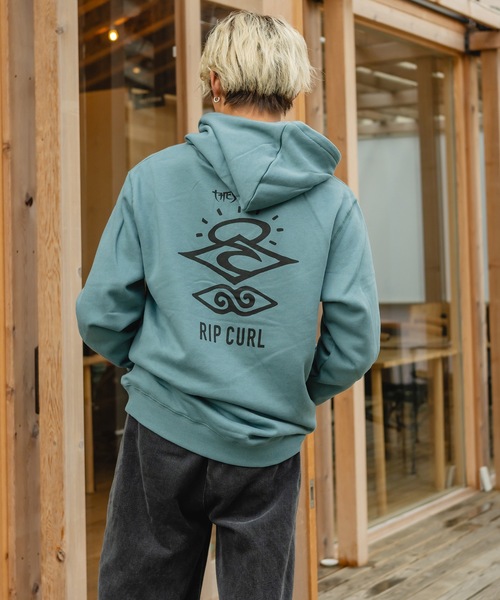 rip curl(リップカール)の「【RIPCURL(リップカール)】SEARCH ICON HOOD フーディー プルオーバーパーカー バックプリント(パーカー・メンズ・ブラック/ブルー/ブルー系その他・SMALL/X-LARGE/MEDIUM/LARGE/X-SMALL)」の14枚目の写真