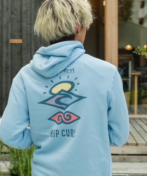 rip curl(リップカール)の「【RIPCURL(リップカール)】SEARCH ICON HOOD フーディー プルオーバーパーカー バックプリント(パーカー・メンズ・ブラック/ブルー/ブルー系その他・SMALL/X-LARGE/MEDIUM/LARGE/X-SMALL)」の15枚目の写真