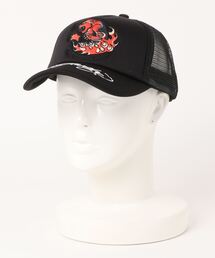 Ed Hardy（エドハーディー）の「Ed Hardy 刺繍ﾒｯｼｭｷｬｯﾌﾟ