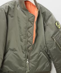 22aw fake as flowers ma-1 jacket