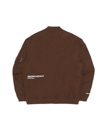 AAPE NOW MA-1 PADDED JACKET ブラウン AAPE NOW MA-1 PADDED JACKET
