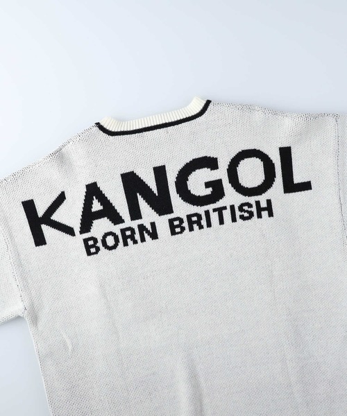 KANGOL(カンゴール)の「【KANGOL】バックロゴニット(ニット/セーター・レディース・ホワイト/ブラック・L)」の5枚目の写真