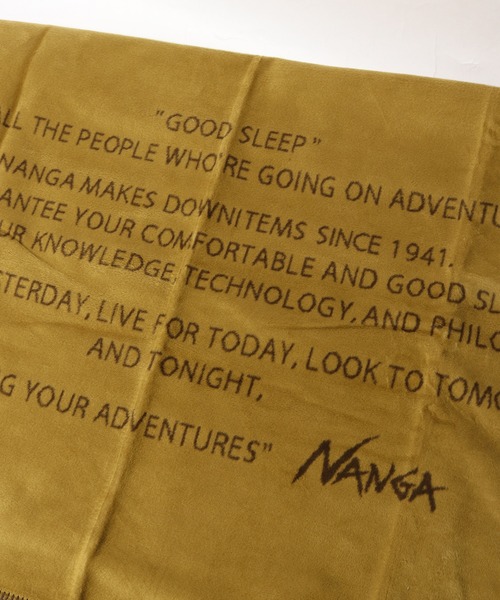 NANGA（ナンガ）の「NANGA/ナンガ GOOD SLEEP MONOCHROME COTTON 