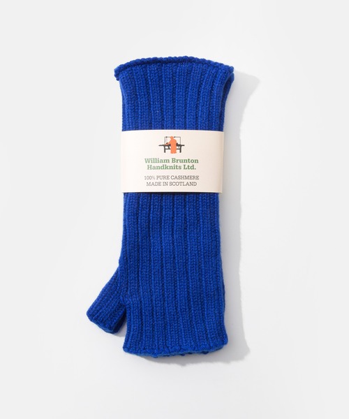 William Brunton Hand Knits（ウィリアム ブラントン ハンド ニット）の「William Brunton 3ply RIB WRISTWARMER ウィリアムブラントン リブ編み 3プライ リストウォーマー（手袋・レディース・モカ/ライトグレー/ブラウン/ホワイト/ブラック/グレイッシュベージュ/グレー/ブラウン系/クリーム/ベージュ/グリーン/ロイヤルブルー/イエロー/ピンク系1/ブラウン系1/レッド/ライトブラウン・ONE SIZE/FREE）」の22枚目の写真