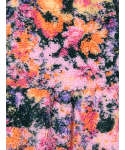 merry jenny（メリージェニー）の「floralボアテイアードスカート（スカート・レディース・ブラック/ピンク・FREE）」の4枚目の写真